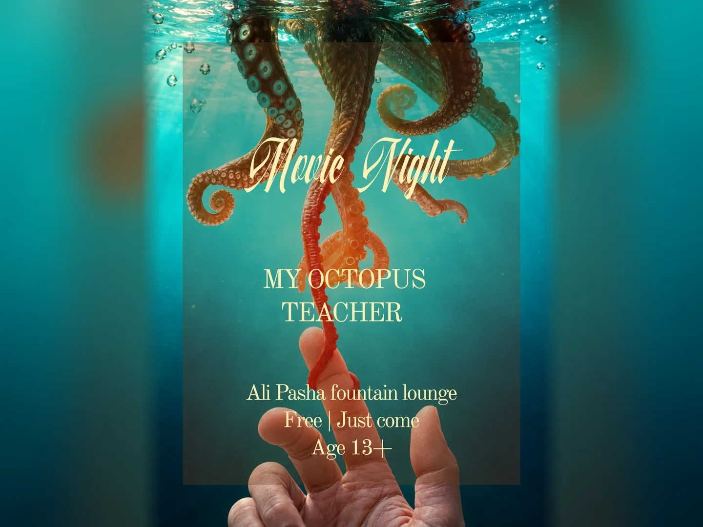 Ali Pasha Salon Event Poster