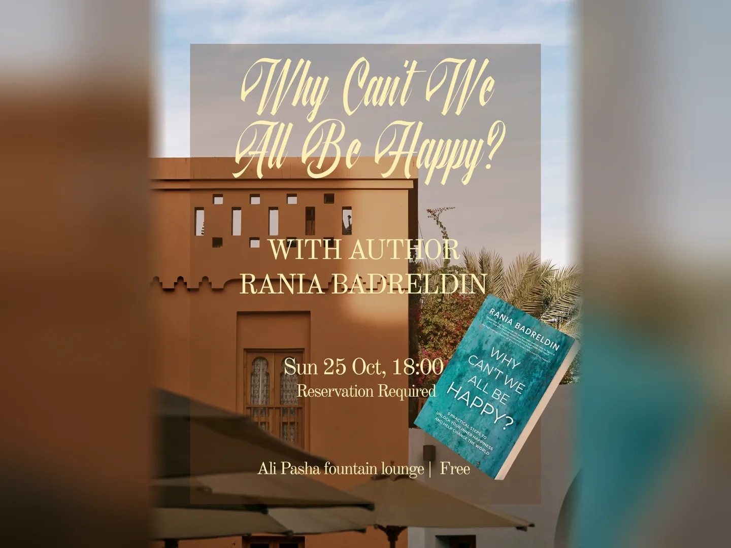Ali Pasha Salon Event Poster