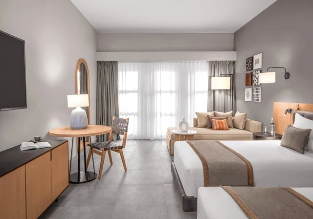 SHR ElGouna Rooms Deluxe Room Twin Golf & Lagoon View 01 gallery 1